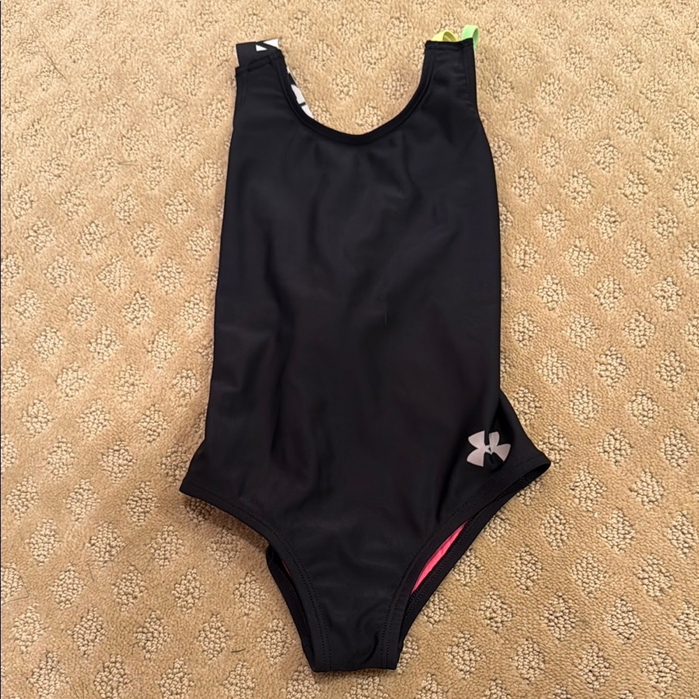 Girls Under Armour Swimsuit Sz 5